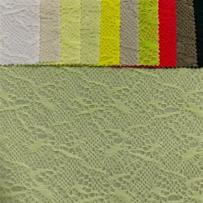 Ffabrig Jacquard Hollow wedi'i wau